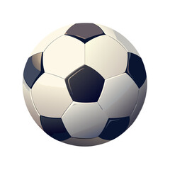 Minimalist soccer ball icon, ideal for sports applications, websites, and digital interfaces, featuring a clean and modern vector design.
