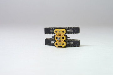 electric razor inner blade, plastic bracket with installing metal pin. electric shaver spare part