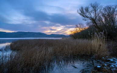 Laacher lake, Eifel, Rhineland-Palatinate, Germany