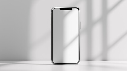 blank mobile phone screen