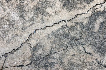 Fototapeta premium cracked concrete wall