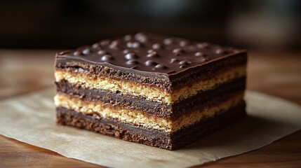Chocolate Bar on White Background 