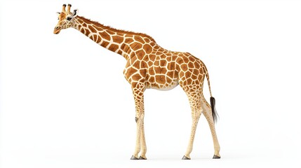 Realistic Giraffe Figurine Standing