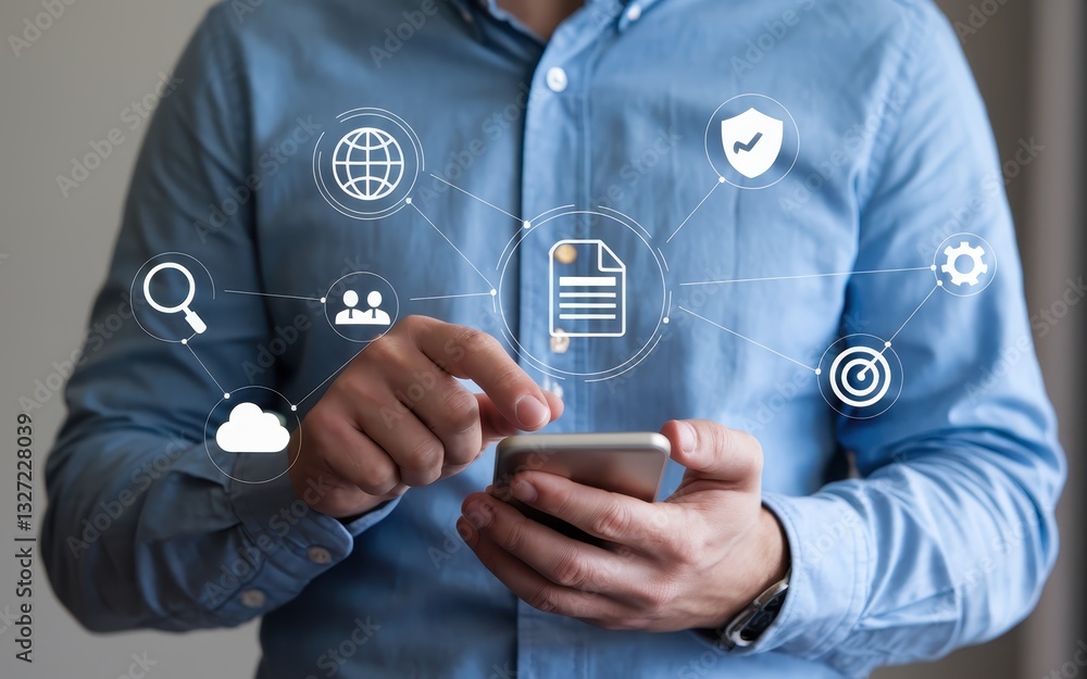 Poster digital document management: seamless access & security