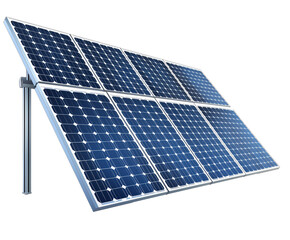 Solar panels generating energy with minimal design concept