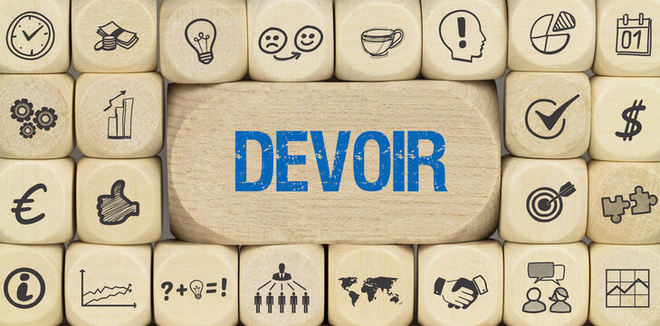 devoir	

