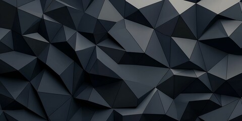 Fototapeta premium Abstract background polygonal edgy concept. Abstract geometric pattern in dark tones with sharp edges.