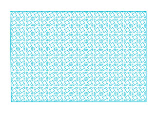 Colorful Geometric Pattern with Repeating Shapes