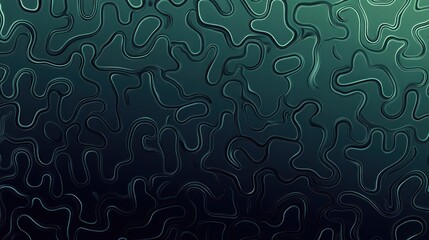 Fototapeta premium Abstract Green Teal Pattern