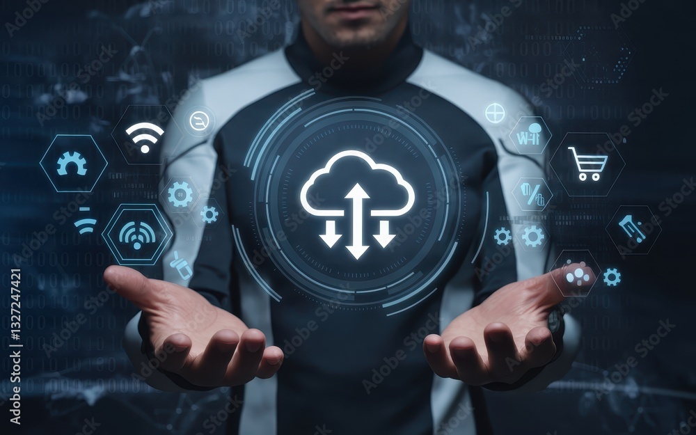 Poster cloud computing technology: data transfer and storage