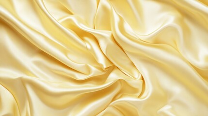 Obraz premium Cream Silk Fabric Drape Texture