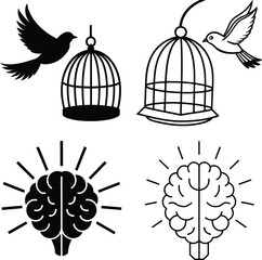 Freedom, Birds, Cages, Minds, Ideas, Inspiration, Creativity, Liberty, Flight, Thoughts