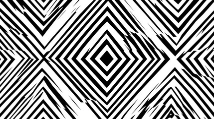 Abstract geometric pattern with distressed texture