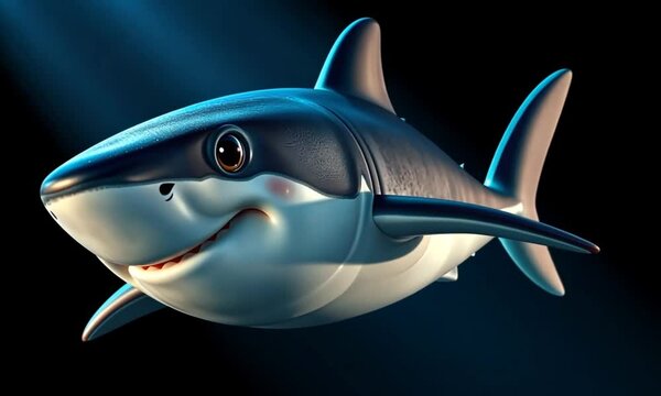 shark in the sea