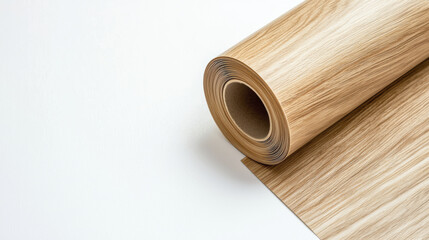 Natural wood texture roll, perfect for home decor and crafting projects