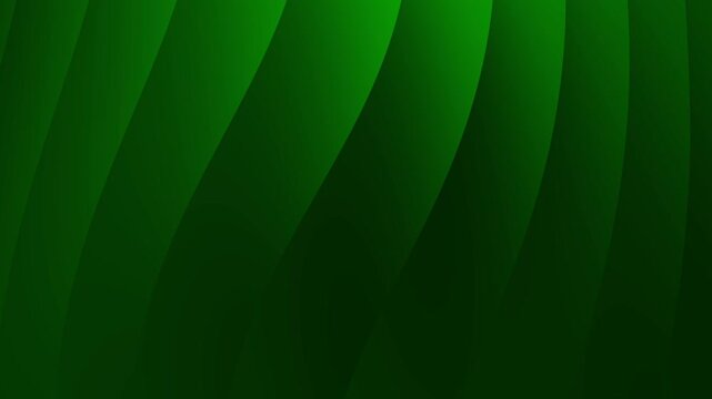 Dark green gradient abstract background with curved lines like curtains. Suitable for modern design projects, digital art, web backgrounds, and presentations.