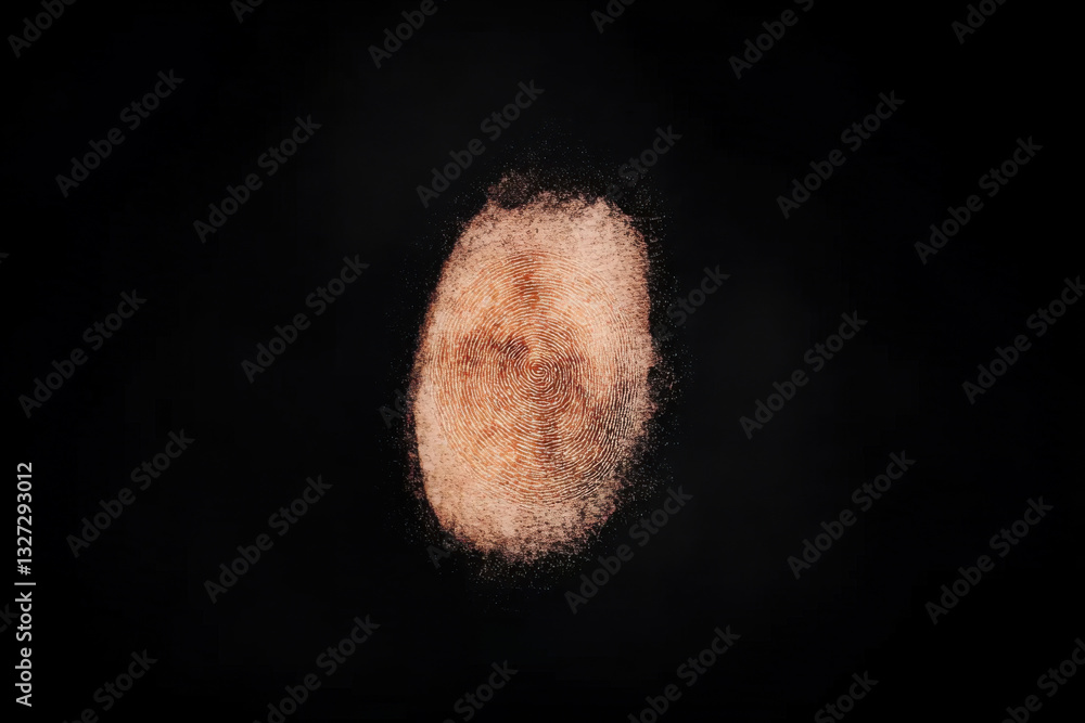 Aufkleber a close up of a small object with a dark background