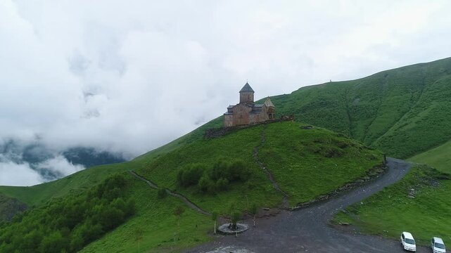 church in the mountains