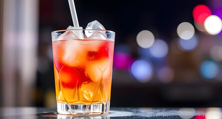 cocktail with ice