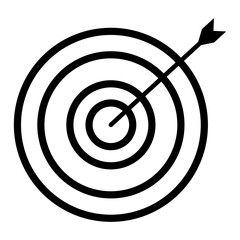 Gun target icon in black icon. Target aim. Crosshair target weapon sniper army sight for gun or rifle. Focus on aim. Sniper target navigation for shooting, weapon, military, shooting game eps10 55