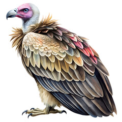 Obraz premium vulture isolated on transparent background. PNG