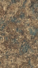 Vintage Pop Art Poster with Steampunk and Art Nouveau Elements"9:16 ar Time Warp digital art 

