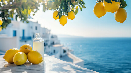lemons in the blue sky  food, orange, isolated, healthy, fresh, white,