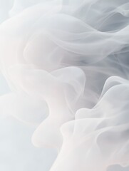 Fototapeta premium Ethereal Layers: Abstract Smoke Patterns with Subtle Highlights and Textured Appearance