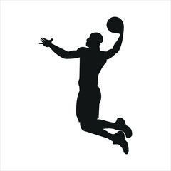 Basketball Player silhouette
