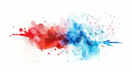 Fototapeta premium abstract watercolor paint splash