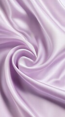 Obraz premium Lilac Silk Swirl: a close-up of swirling, lilac-colored silk material, demonstrating the luxurious softness and fluidity of fabric.