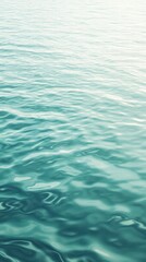 Fototapeta premium The Ocean's Tranquility: Capture the serenity of the open ocean, where gentle waves dance and the sunlight kisses the water, inviting you to dive into its beauty.