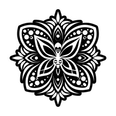 A glyph style icon of butterfly symbol