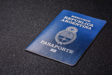 International biometric passport of a citizen of Argentina
