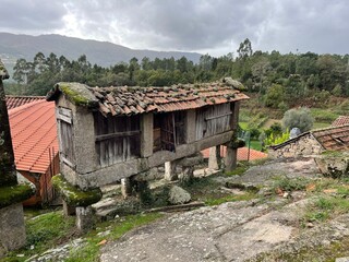 old house in the mountains
