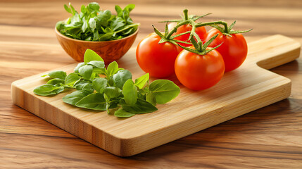  shepherd's purse and tomato salad