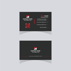 Double-sided Clean professional business card template