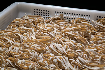 italian pasta tagliatelle