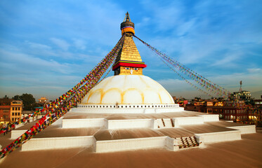 Boudha or Bodhnath stupa - Kathmandu - Nepal