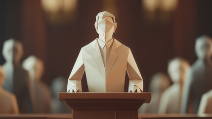 a person in court is answerable to the court, a witness, a guilty criminal. president, orator, politics, politician