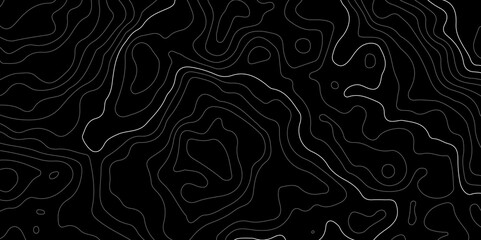 Topographic map lines, contour background.Abstract line of the topographic map. Geographic abstract grid.
