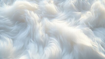 Fototapeta premium Soft down feathers with fine barbs in high fidelity detail for comfort and luxury
