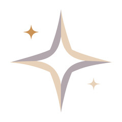 Obraz premium vector illustration of a star