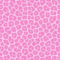 Mosaico rosa animalprint jirafa.