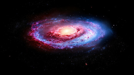 Swirling galaxy texture with stars for cosmic designs and digital art