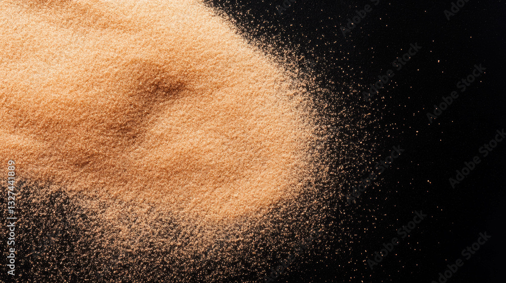 Aufkleber subtle sand texture overlay with fine grains for creative design and background use