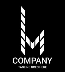 Lowercase alphabet 'h' arrow style. Suitable for t-shirts, gamers, motocross, basketball, baseball, rugby, motorsport, sports cars, bicycles, construction, etc. Minimalist, aesthetic, pro logo shape.