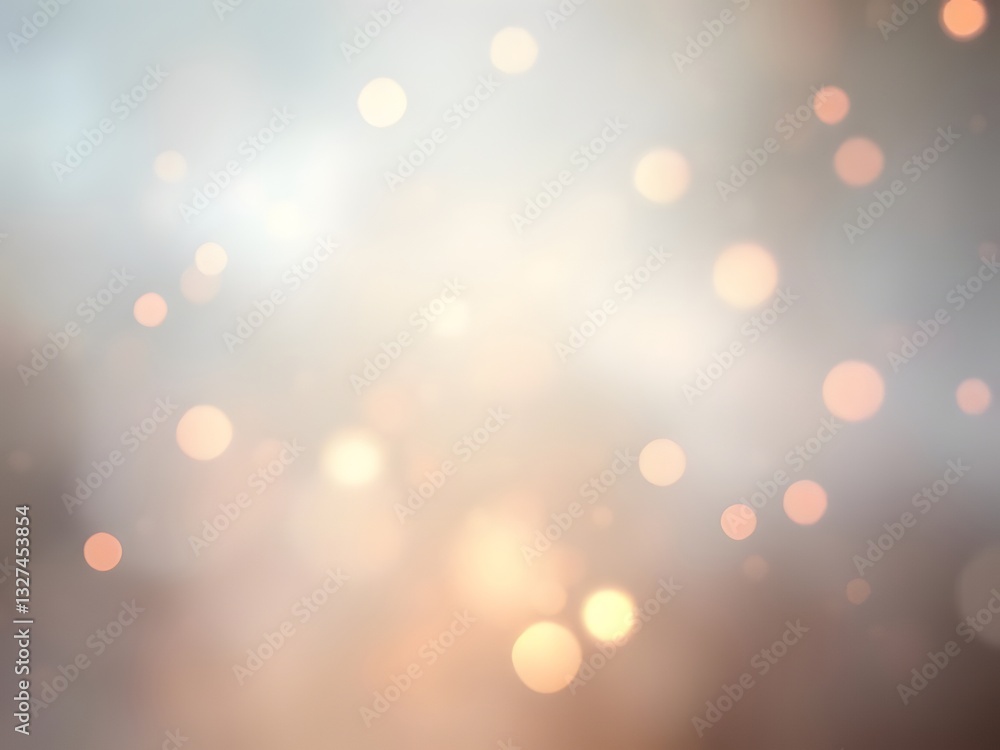 Poster abstract bokeh background with soft light and subtle color gradients for design or backdrop, festive