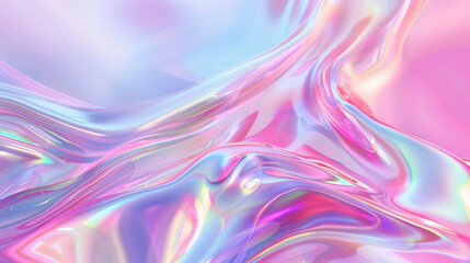 Fototapeta premium iridescent abstract colorful fluid background