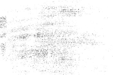 Grunge distressed overlay texture on transparent background. Effect old wall cement texture background. Dirty urban grunge black and white retro noise effect. Wall distressed texture background.